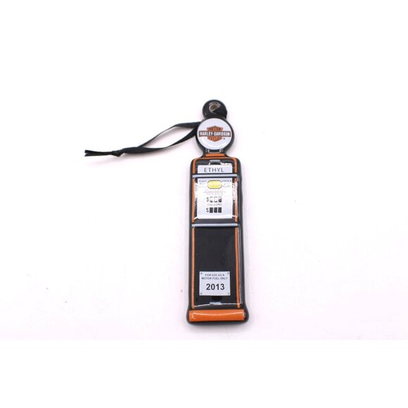 Harley-Davidson Ethyl Gas Pump Ornament 2013 Biker Decor Man Cave Rearview Mirro - Picture 5 of 11